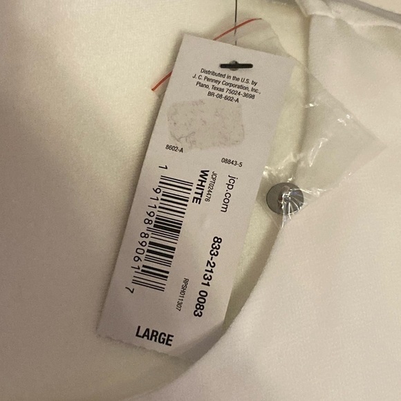 Worthington White Layered Tank Top NWT - Picture 3 of 11